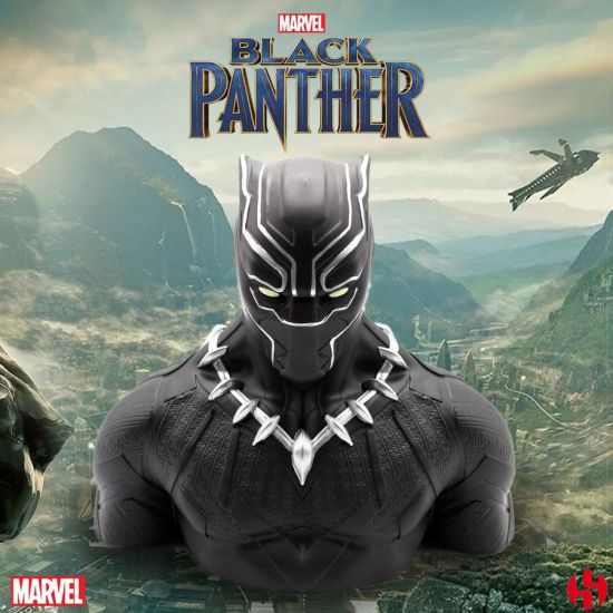 Marvel Comics: Black Panther Wakanda Deluxe muntbank (20 cm)