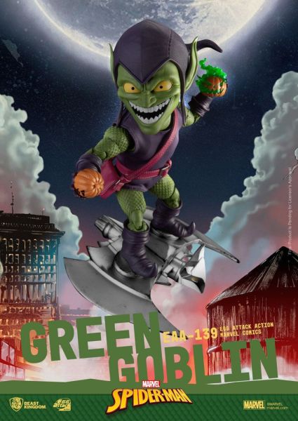 Marvel Comics: Green Goblin Egg Attack-actiefiguur (17 cm) Pre-order