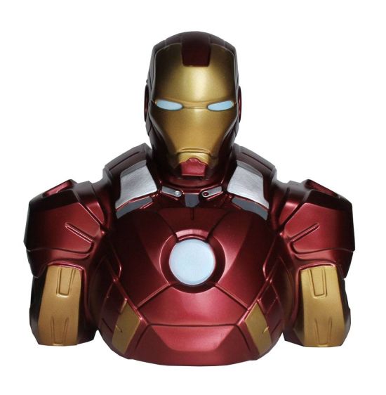 Marvel Comics: Iron Man Münzbank (22 cm) Vorbestellung