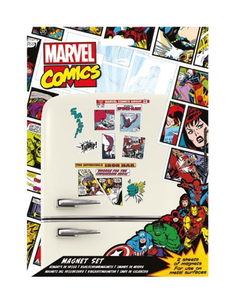 Marvel Comics: Retro Heroes Fridge Magnets