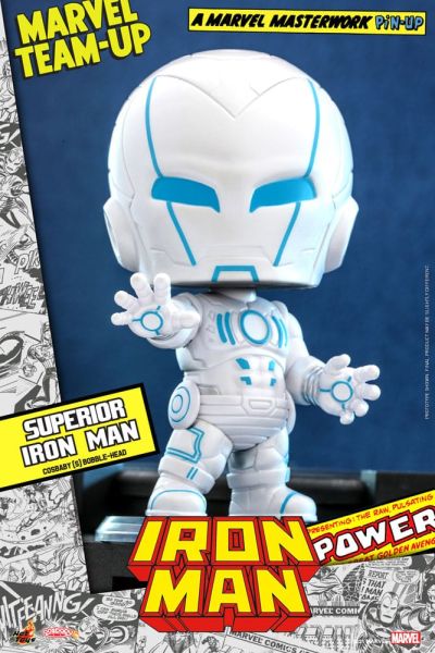 Marvel Comics: Superior Iron Man Cosbaby (S) Mini Figure (10cm) Preorder
