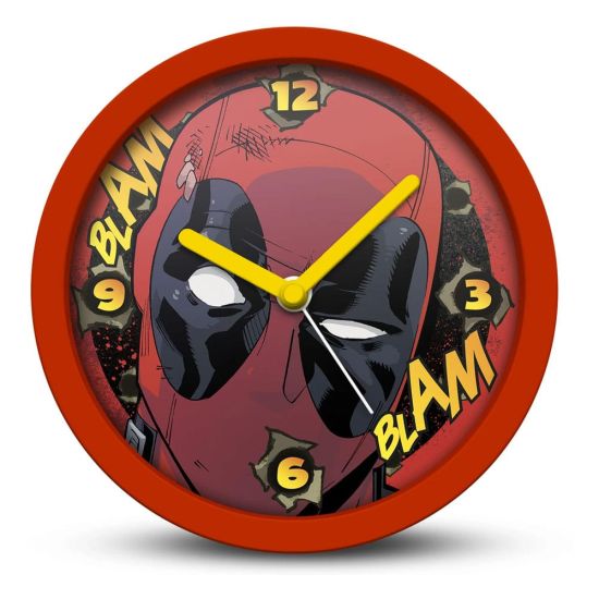 Marvel: Deadpool Blam Blam Desk Clock Preorder