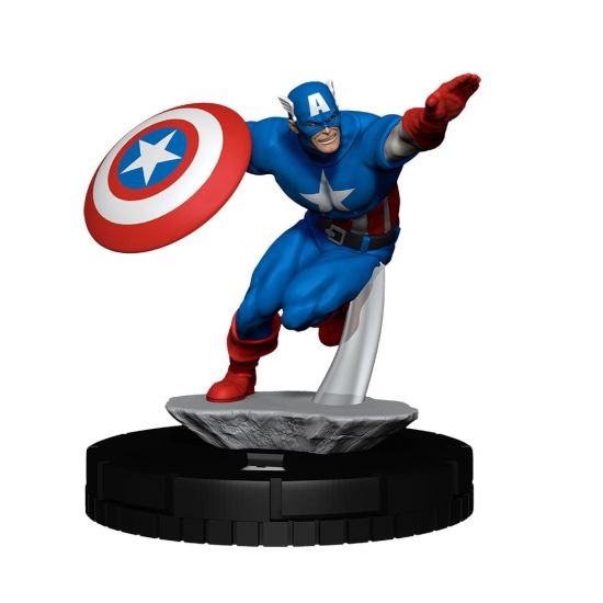 Reserva del kit de juego en casa del 60.º aniversario de Marvel HeroClix: Capitán América Vengadores