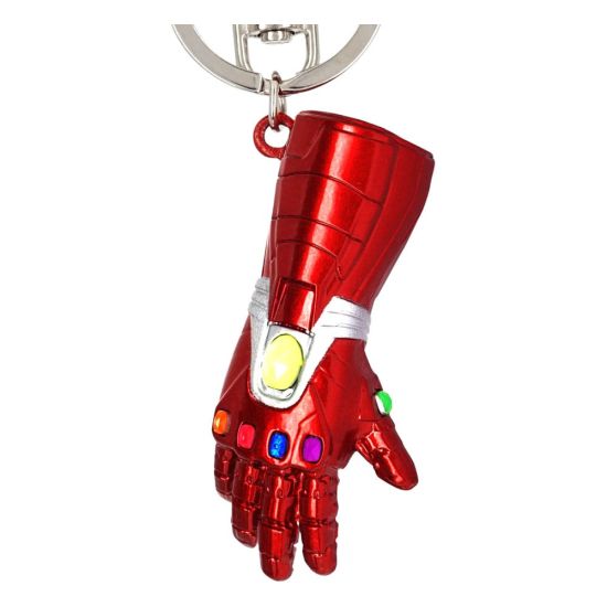 Marvel: Iron Man Gauntlet Metal Keychain Preorder