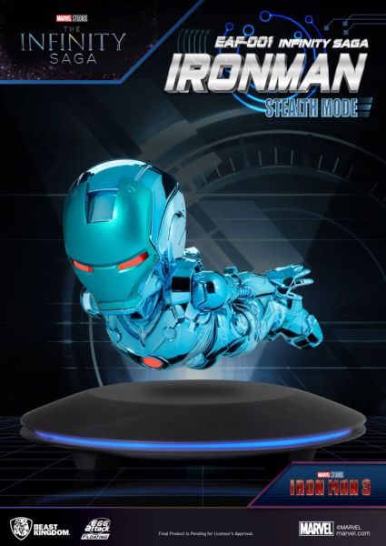 Marvel: Ironman Stealth Mode Egg Attack Floating Figure The Infinity Saga (16cm) Preorder