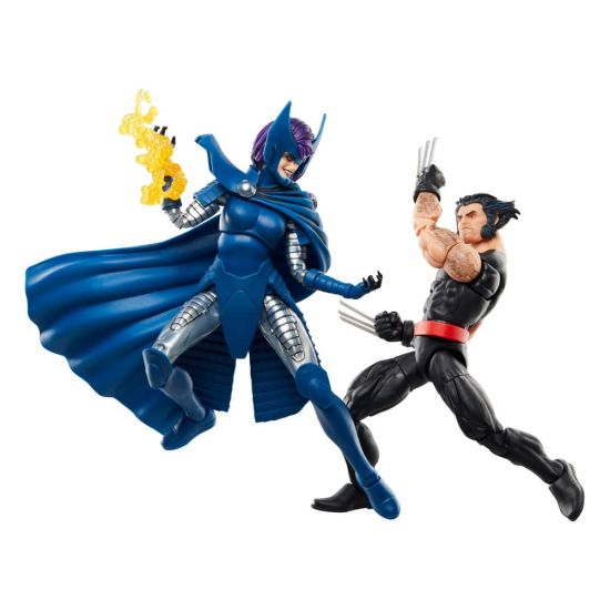 Marvel Legends: Wolverine y Psylocke Paquete de 2 figuras de acción (15 cm) Reserva