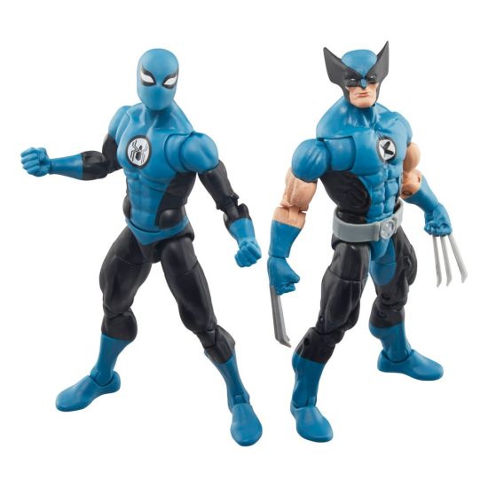 Marvel Legends : Pack de 2 figurines d'action Wolverine et Spider-Man (15 cm) Précommande