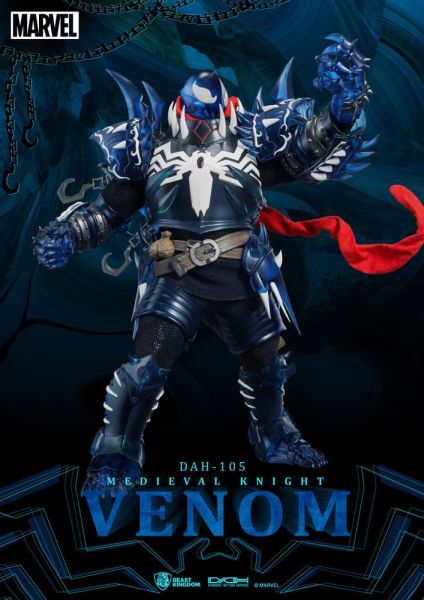 Marvel : Figurine d'action Medieval Knight Venom Dynamic 8ction Heroes 1/9 (23 cm) Précommande