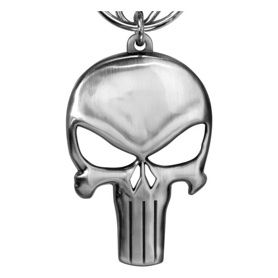 Marvel: Reserva de llavero de metal con logotipo de Punisher