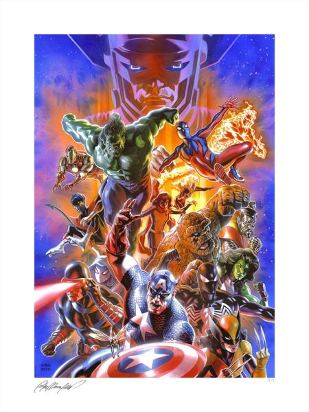 Marvel: Secret Wars Battleworld #1 Art Print (46x61cm - unframed)