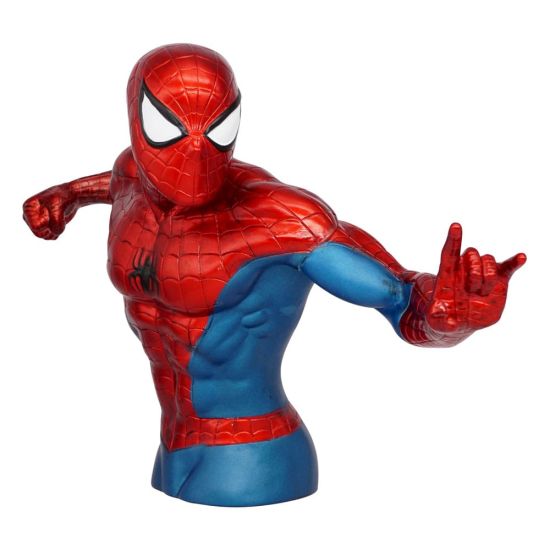 Marvel: Spider-Man Figural Bank (Metallic Version) (20cm) Preorder