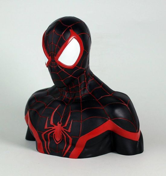 Marvel: Spider-Man (Miles Morales) Muntbank (25 cm) Pre-order