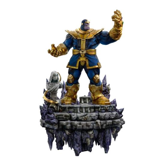 Marvel : Thanos Infinity Gauntlet Deluxe BDS Art Scale Statue 1/10 Diorama (42 cm) Précommande