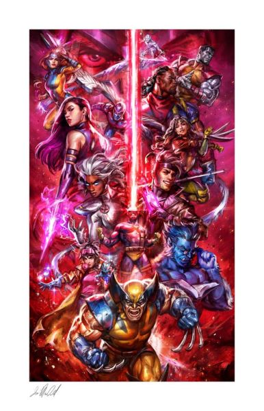 Marvel: The X-Men vs Magneto Art Print (46x71cm) - unframed Preorder
