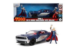 Marvel: Thor 2015 Dodge Challenger Diecast Modelo 1/24 Reserva