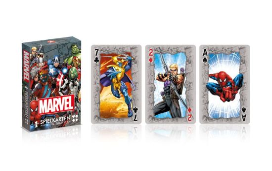 Marvel Universe: Nummer 1 Spielkarten vorbestellen