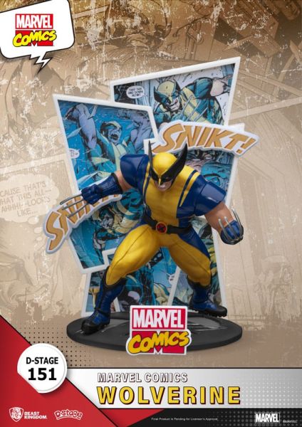 Marvel: Wolverine D-Stage PVC-diorama (16 cm) Voorbestelling