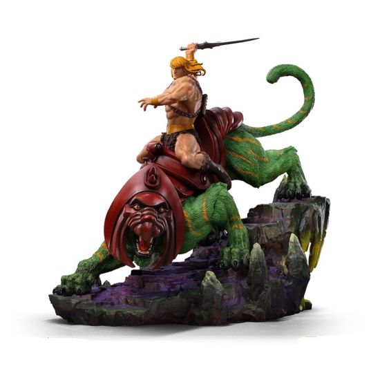 Masters of the Universe: He-man and Battle Cat Deluxe Art Scale Statue 1/10 (31cm)