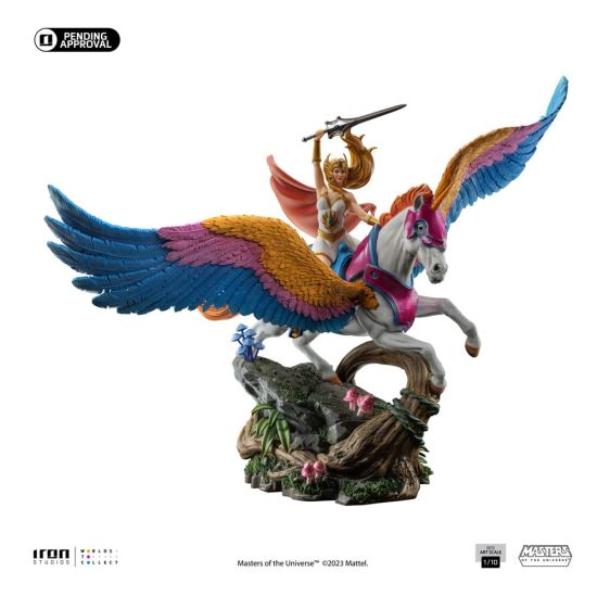 Masters of the Universe: She-Ra and Swiftwind BDS Art Scale Statue 1/10 (42cm) Preorder