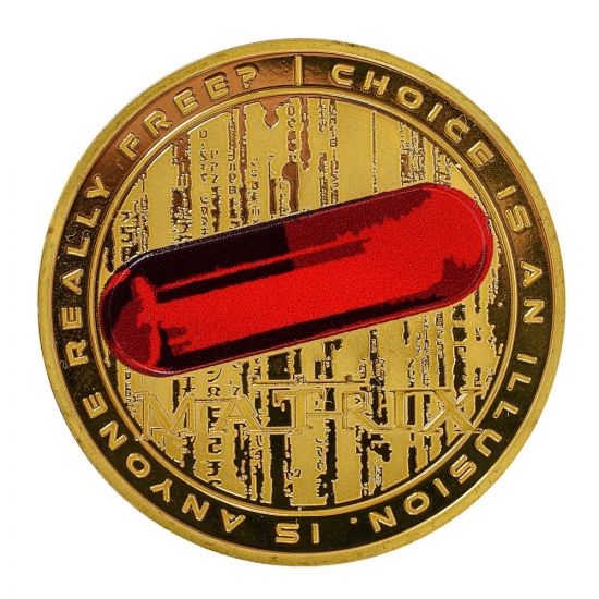The Matrix: Pill Collectible Coin