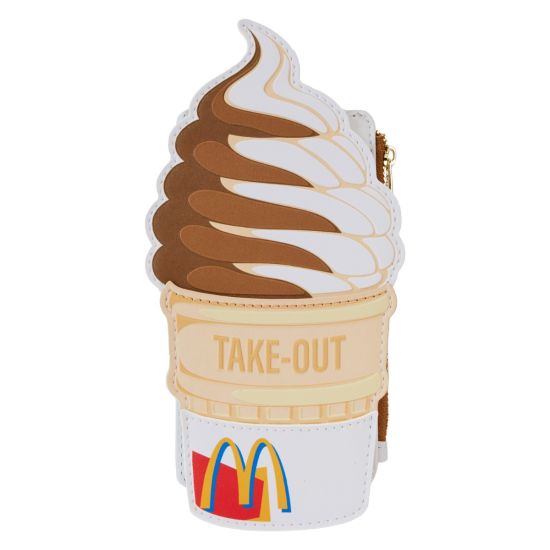 Loungefly: Tarjetero de cono de helado suave de McDonalds