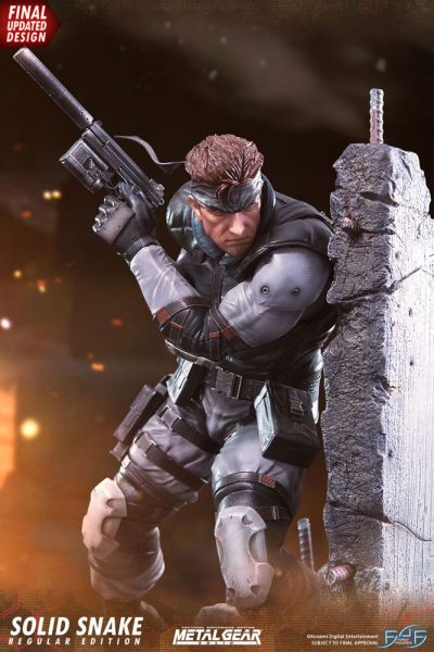 Metal Gear Solid: Estatua de serpiente sólida (44 cm)