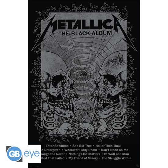 Metallica: Black Album Poster (91.5x61cm) Preorder