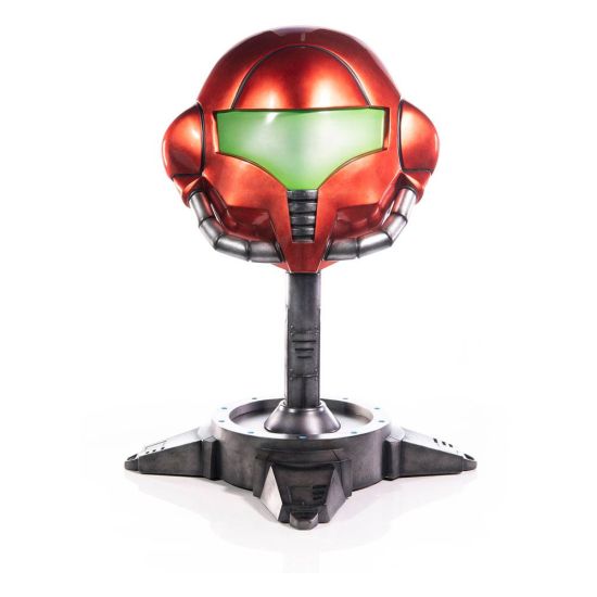 Metroid Prime: Estatua del casco de Samus First4Figures