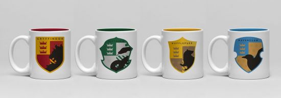 Harry Potter: Juego de tazas de café expreso House Pride