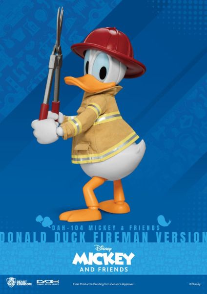 Mickey y sus amigos: Pato Donald bombero Ver. Figura de acción de Dynamic 1ction Heroes 9/8 (24 cm) Reserva