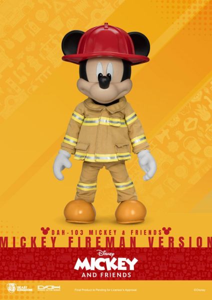 Mickey & Vrienden: Mickey Brandweerman Ver. 1/9 Dynamic 8ction Heroes-actiefiguur (24 cm) Voorbestelling