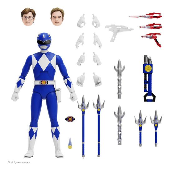 Mighty Morphin Power Rangers: Blue Ranger Ultimates Action Figure (18cm) Preorder