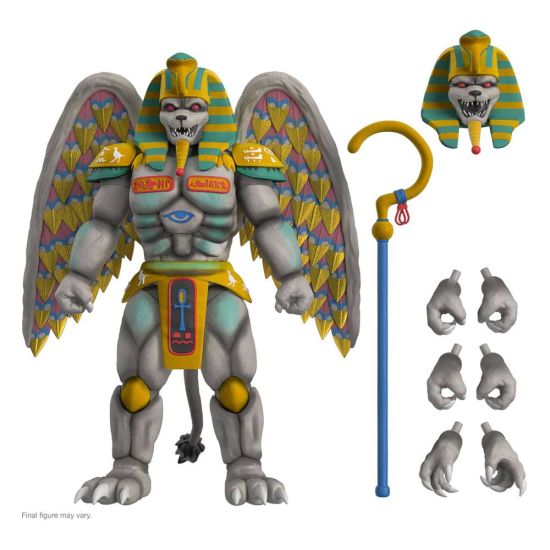 Mighty Morphin Power Rangers: Figura de acción King Sphinx Ultimates (20 cm) Reserva