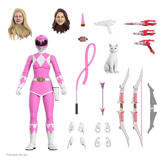 Mighty Morphin Power Rangers : Figurine Pink Ranger Ultimates (18 cm) Précommande