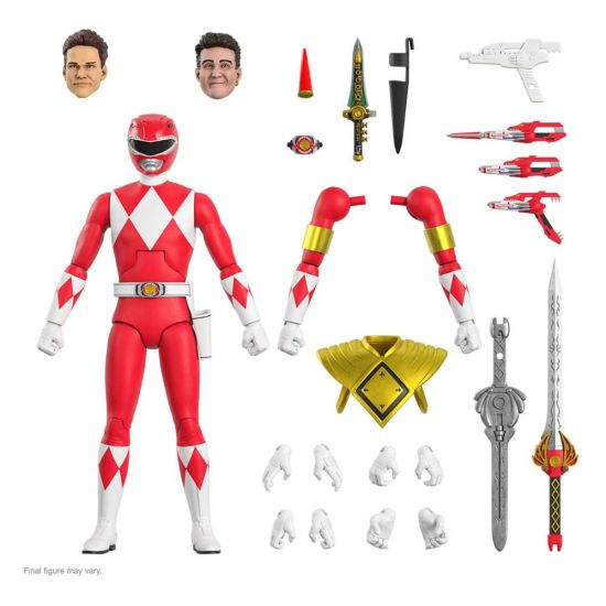 Mighty Morphin Power Rangers: Red Ranger Ultimates Action Figure (18cm) Preorder