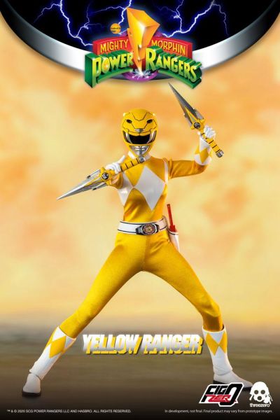 Mighty Morphin Power Rangers: Yellow Ranger FigZero actiefiguur 1/6 (30 cm) Pre-order