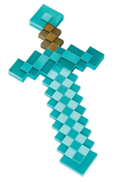 Minecraft: Plastic diamantzwaardreplica (51 cm) Voorbestelling