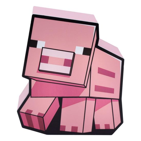 Minecraft : Boîte Cochon Lumineux (16cm)