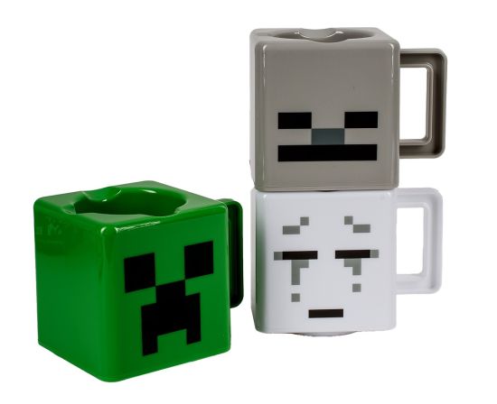 Minecraft : ensemble de tasses empilables
