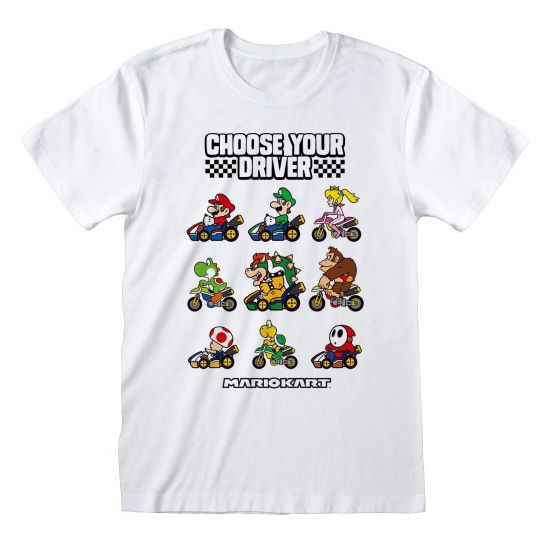Super Mario Bros: Mario Kart Choose Your Driver T-Shirt