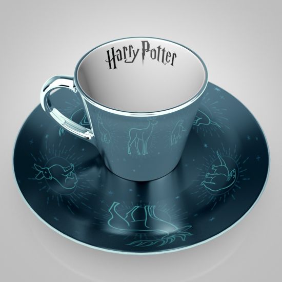 Harry Potter: Patronus Mirror Mug & Plate Set