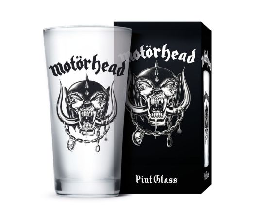 Motörhead: Logo Pint Glass Preorder