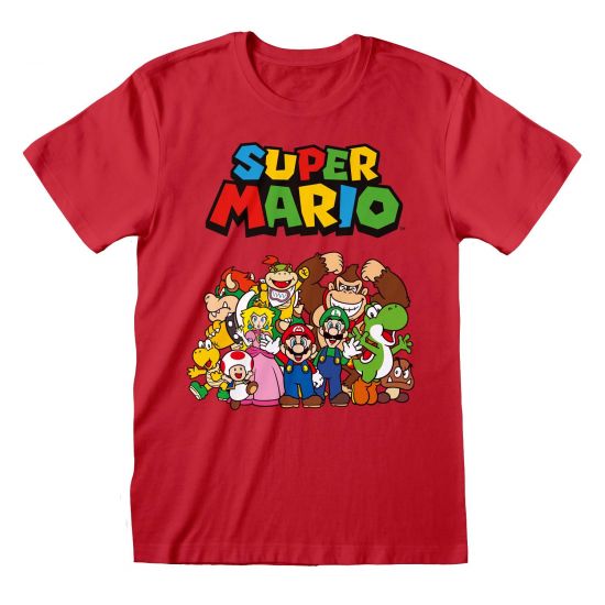 Super Mario Bros: Main Character Group T-Shirt