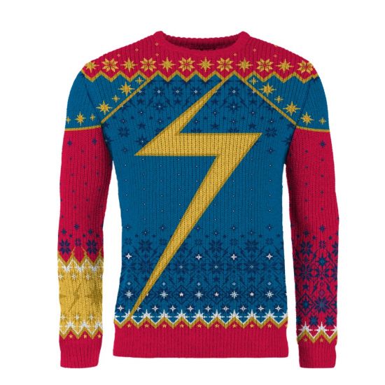 Ms Marvel: Festively Cosmic Christmas Sweater
