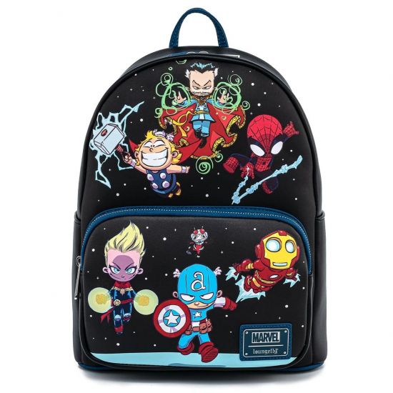 Marvel: Chibi Group Loungefly Mini Backpack