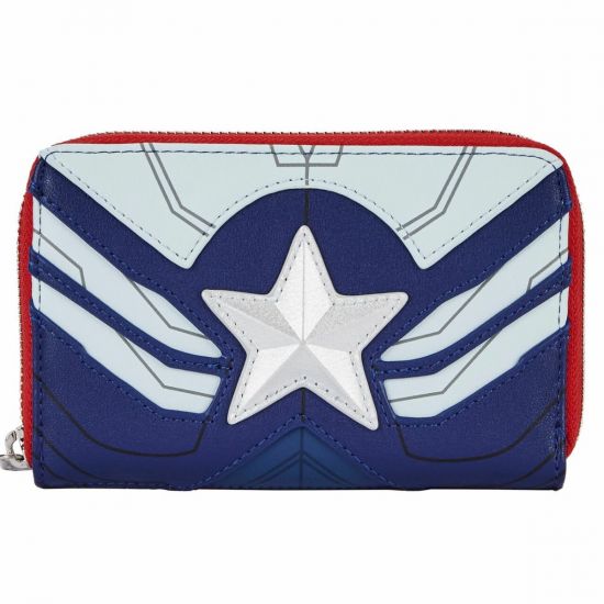 Captain America: Falcon Cosplay Loungefly Zip Around Wallet