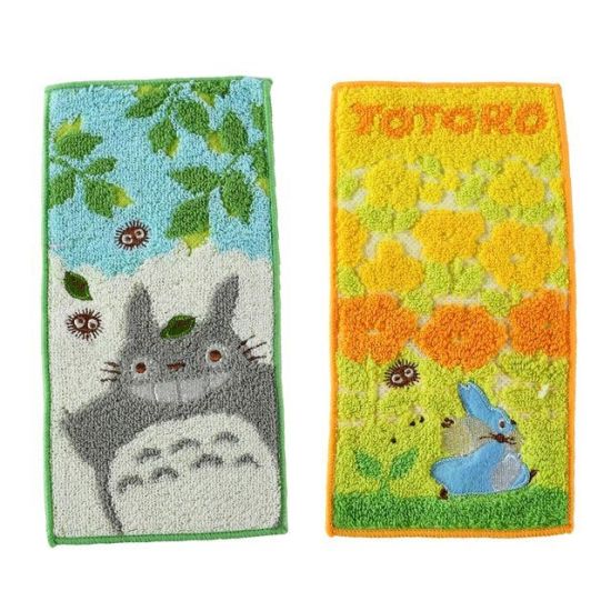 My Neighbor Totoro: Big and Medium Totoro Mini Towel Set (20x10cm) Preorder