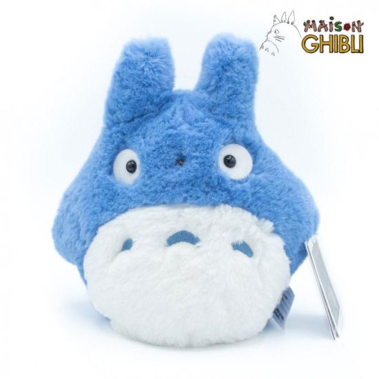 Mon voisin Totoro : Figurine en peluche Totoro Nakayoshi bleu (18 cm)