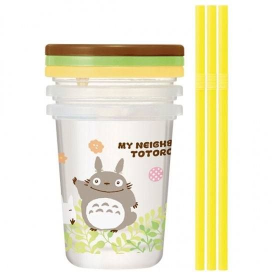 My Neighbor Totoro: Cup & Straw Set (3-Set)