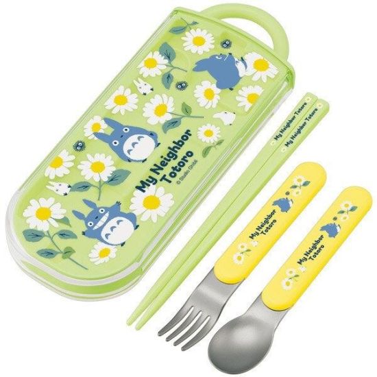 My Neighbor Totoro: Daisies Chopsticks & Spoon & Fork Set